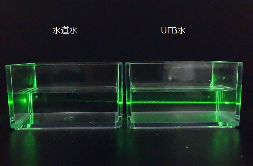 Is it possible to generate an ultra fine bubble with HELIX NOZZLE?