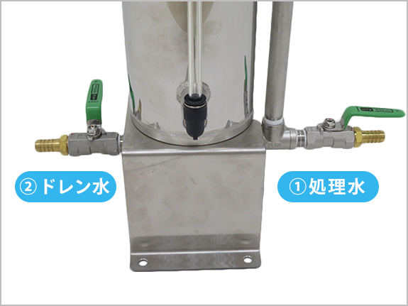 １００ℓ/min以上の処理は可能ですか？